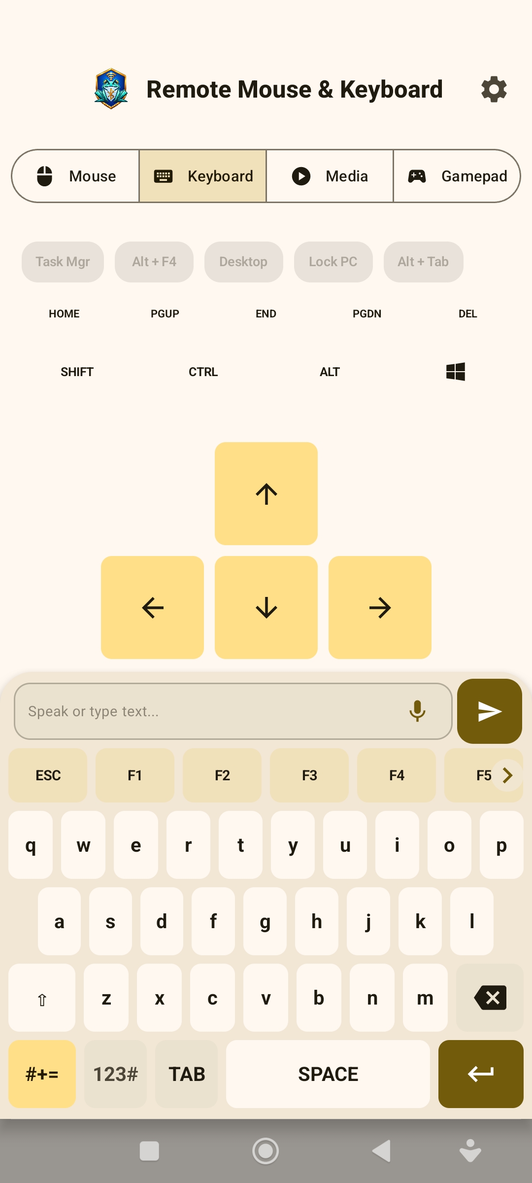 Keyboard with Voice-to-Text